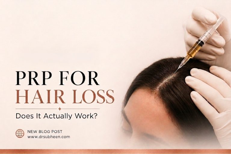 PRP for Hair Loss: Does It Actually Work?